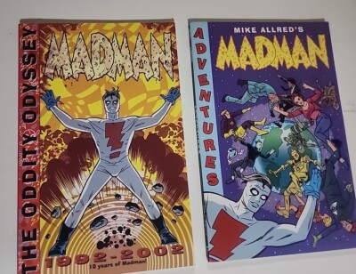 MADMAN #1 THE ODDITy #2 Adventures Mike Allred 1st Editions TPB Oni Press Books