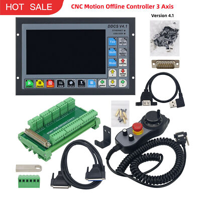 V4.1 DDCS 3Axis Independent CNC Offline Controller Manual   Generator DDMPG #D8