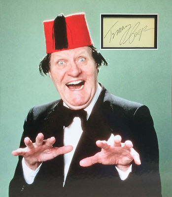 TOMMY COOPER Signed 17x15 Photo Display JUST LIKE THAT COA