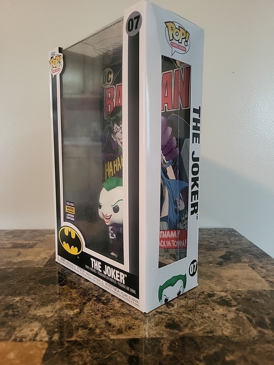 Funko Pop! Comic Book Cover with Case: DC Universe - The Joker