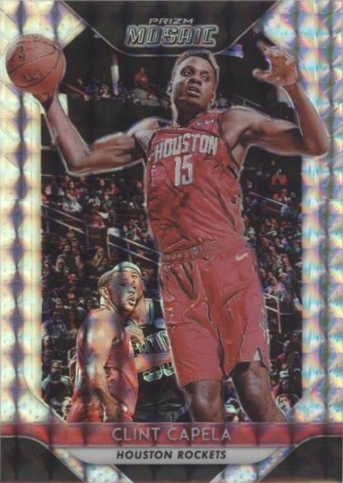 2018-19 Panini Prizm Mosaic - Clint Capela #12 - 1 of 2