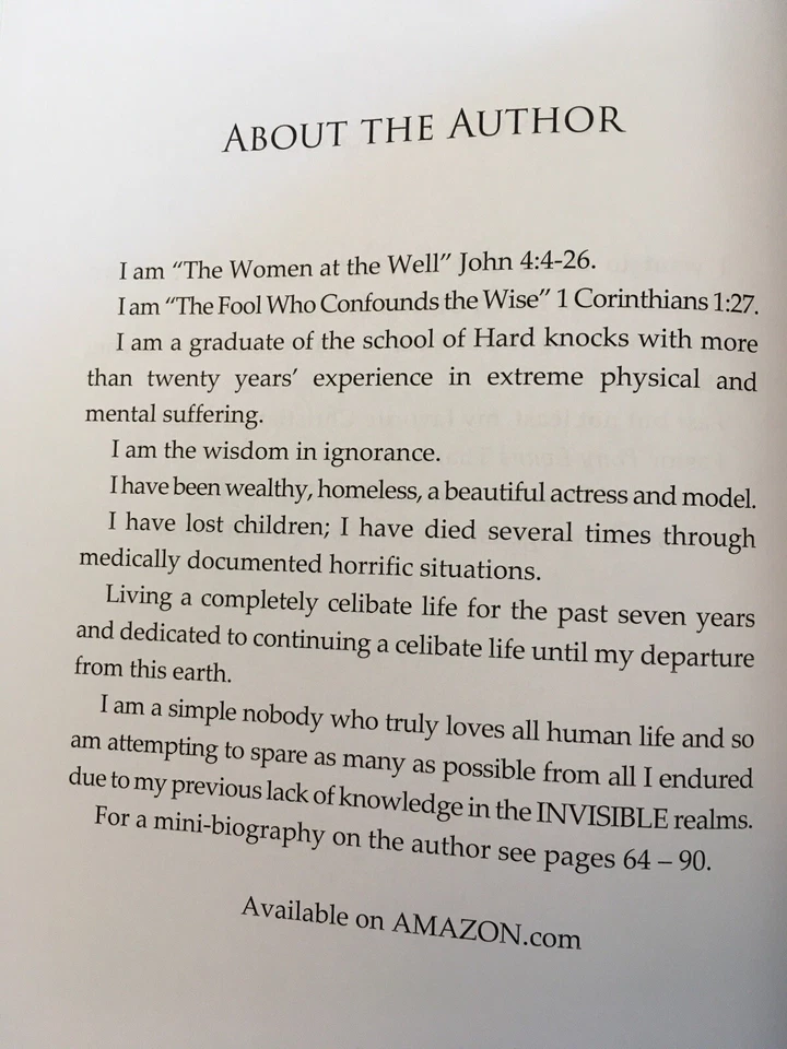 INVISIBLE by J.C. Story🕊️SIGNED by J.C. Story as requested/To whom requested.🕊 - Image 3 of 4