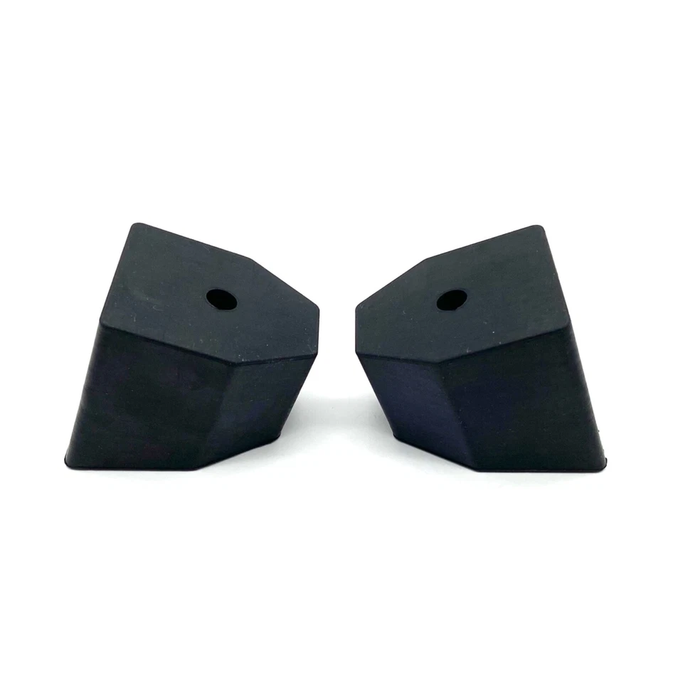 Se adapta a Jeep Wrangler YJ 87-95 parrilla de goma para marco cojines parachoques de esquina Foto 4 de 4