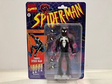Marvel Legends Symbiote Spiderman Retro Card Black Suit Spider-Man 2022 Hasbro
