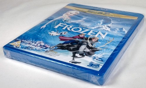 FROZEN (2013) Brand New Sealed 3D BLU-RAY (and 2D) Region-Free DISNEY MOVIE - Picture 4 of 4