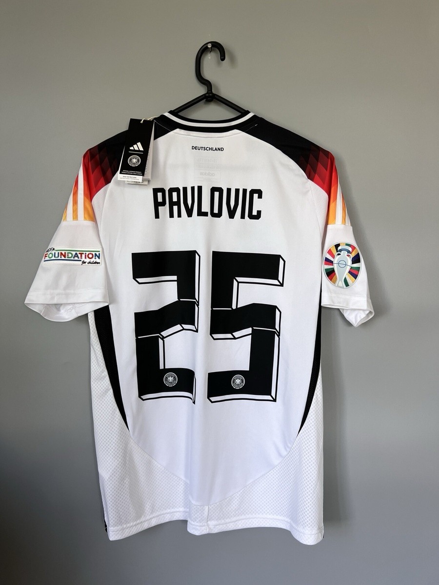 Pavlovic Germany Jersey 2024 Home Soccer Football Adidas DFB
