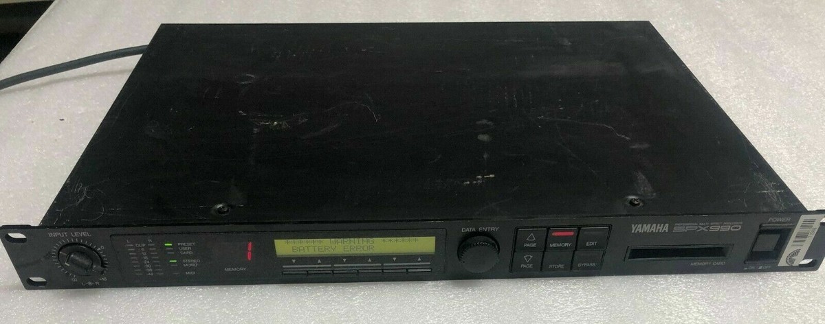 Yamaha SPX 990 Professional Multi Effect Processor AS IS | eBay Yamaha SPX 990 Professional Multi Effect Processor AS IS | eBay
