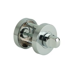Bathroom Turn Release Set Locking Jigtech Polished Chrome Plated Round Bagged