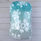 Velvet Plush Throw Blanket 60x72 Ombre Snowflakes