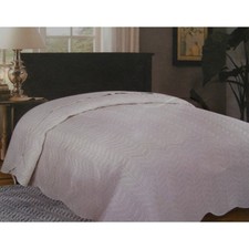 Copriletto Trapuntino Elegance Leggero Primaverile Matrimoniale Disegno Treccia