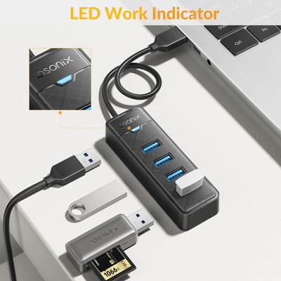USB C USB A Ethernet Adapter Typ A C auf RJ45 Netzwerkadapter Gigabit LAN FOR PC