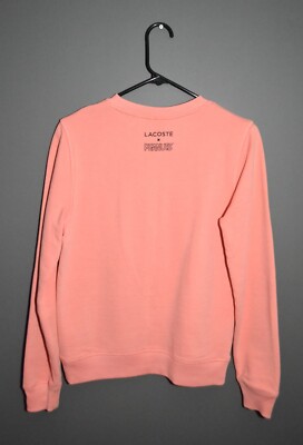 Lacoste x Peanuts Collaboration Characters Pink Sweatshirt Jumper