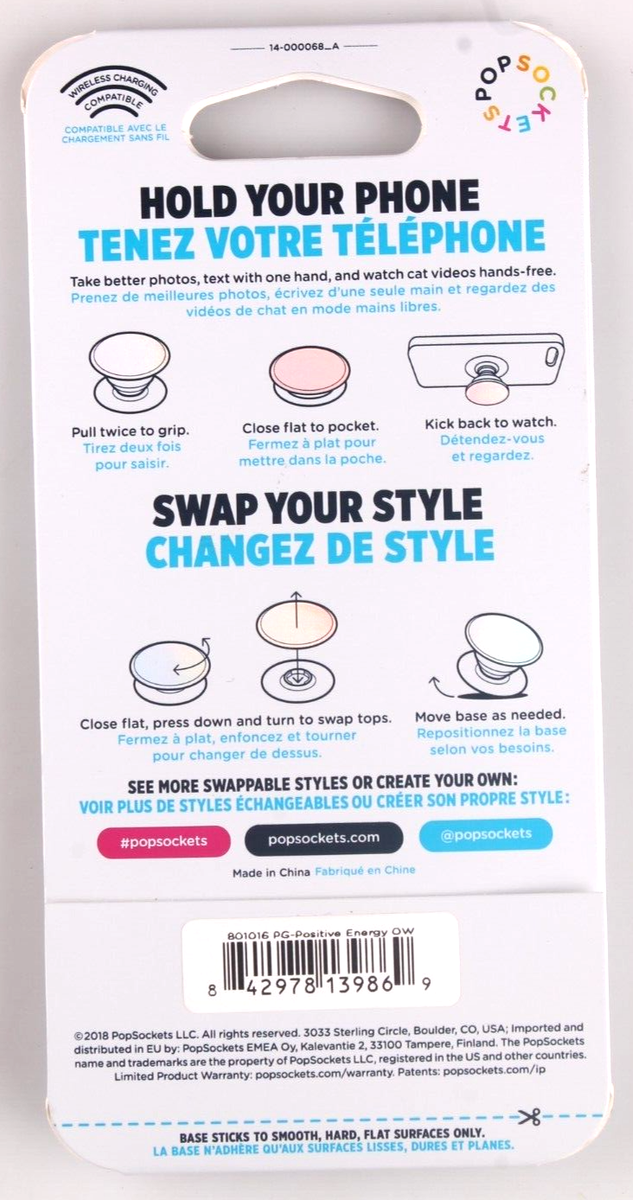 Fix Popsocket Back Popsocket Top Keeps Falling Off Black