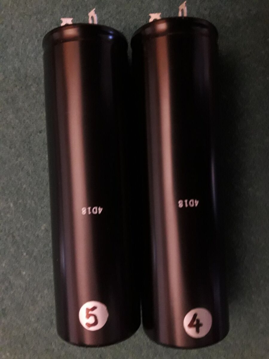 2 pcs. New Rubycon Black Gate WKZ capacitor 100uF+100uF 500 2 pcs. New Rubycon Black Gate WKZ capacitor 100uF+100uF 500