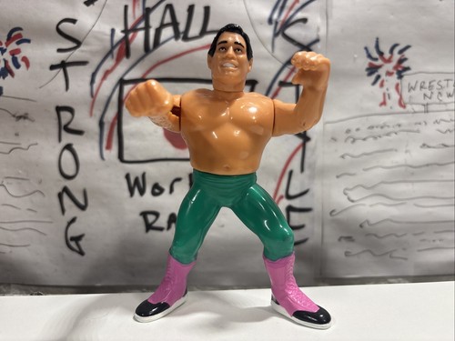 WWF El Matador Tito Santana SERIES 6 Hasbro Wrestl...