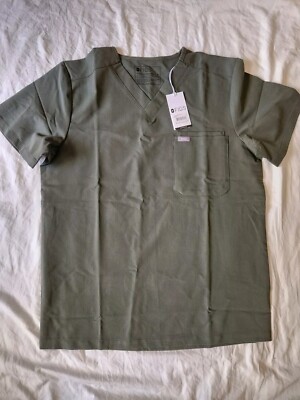 FIGS Leon Three-Pocket Scrub Top NWT - M