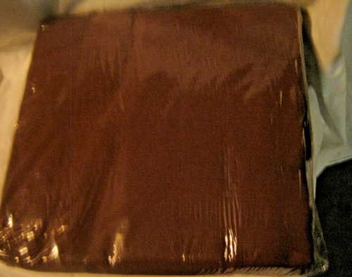 Vintage Sears Toughcord Tagesdecke Twin 76x110 Indisch Braun im Paket Made in USA - Bild 7 von 11