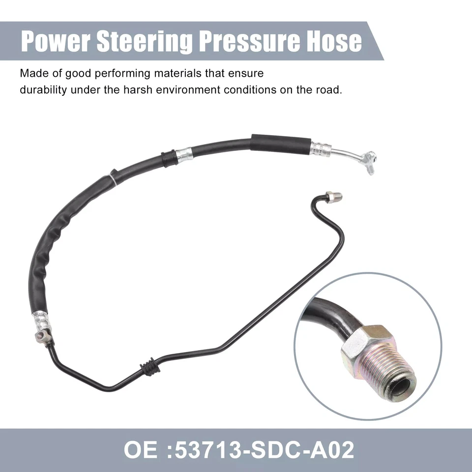 Power Steering Pressure Line Hose Assembly For Honda Accord 2003-07 Repair Parts - Image 4 of 4