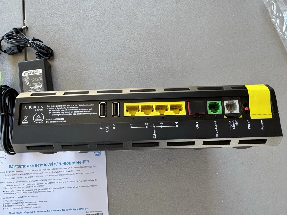 AT&T Arris BGW210-700 Broadband Gateway WiFi Modem Router |NEW| - Image 4 of 4