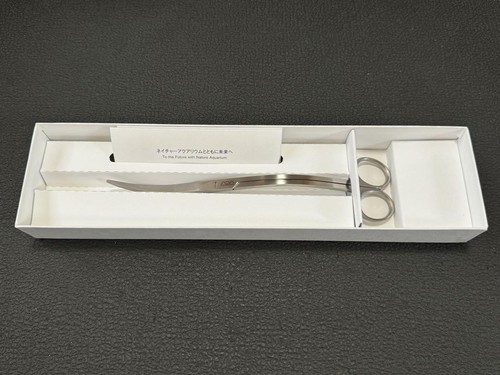 ADA 30th Anniversary TA Original Scissors Wave Titanium Aqua Design Amano Rare - Picture 3 of 3
