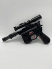Han Solo Laser Blaster Pistol Star Wars ROTJ 1978 Kenner Works No Battery Cover￼