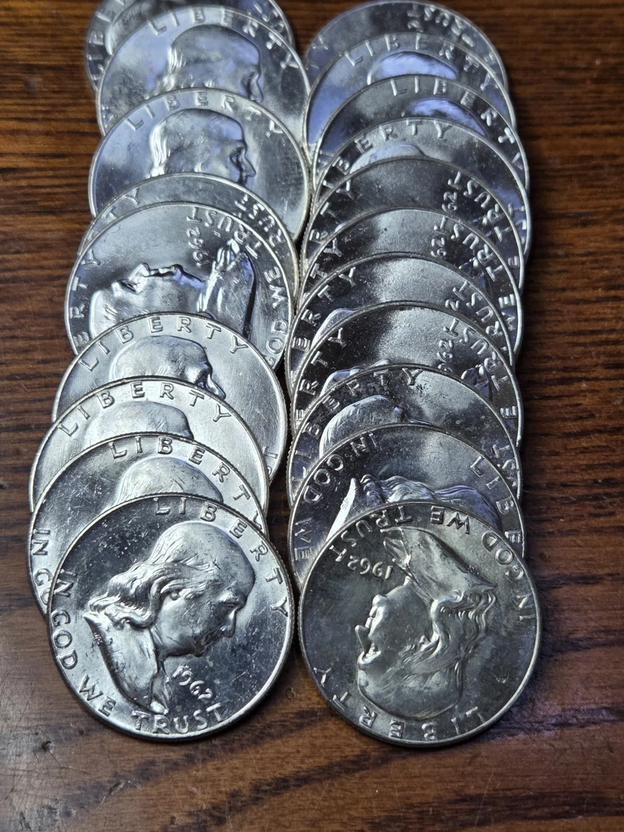 25+ Silver Franklin Half Dollars 1948-1963 for sale | Updated Oct 2026