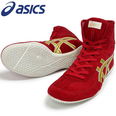 ASICS EX-EO 1083A001 TWR900 Red x Gold Wrestling Boxing New Model
