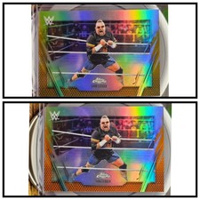 2026 Topps Chrome WWE Tank Ledger Lot Of 2 /25 & /50