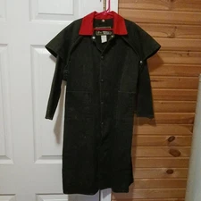 Saddlesmith Outfitters by Action Youth Denim Duster Size 6/7 Vintage Western