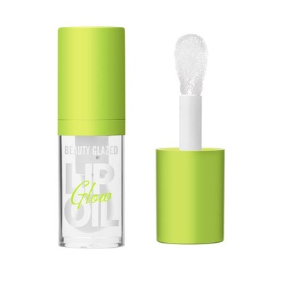 Beauty Glazed Big Brush Head Lip Oil, 0.14 Fl Oz (Pack of 1), 101# MEET 