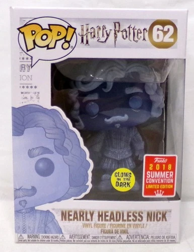 Funko Pop! 2018 Harry Potter 62 Nearly Headless Nick Summer Convention