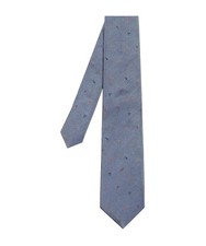 Paul Smith Multicolor Drawing Silk Necktie