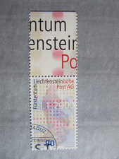 Liechtenstein 2000 - Liechtenst.Post AG -Znaczek marginalny- Pierwszy dzień.- Nr Mi. 1226