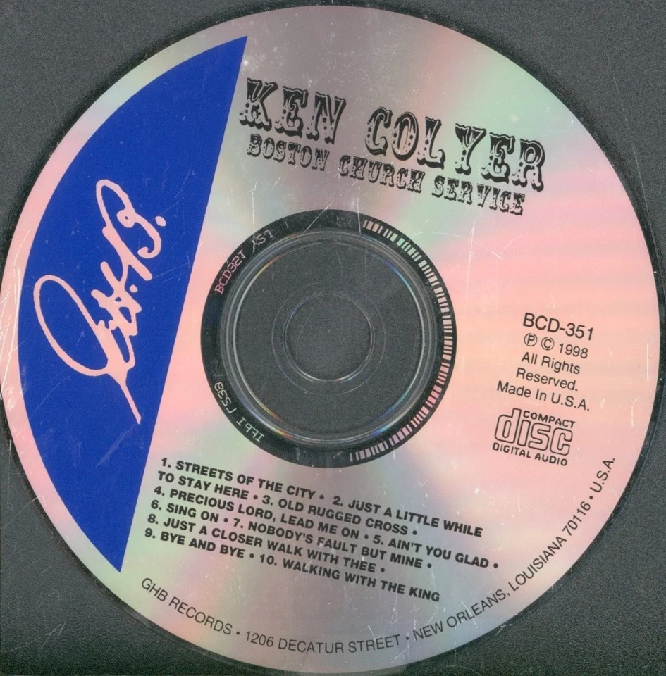 Ken Colyer Boston Church Service CD USA Gbh 1999 BCD351 - Bild 3 von 3