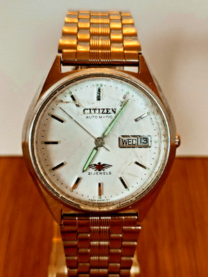 CITIZEN EAGLE AUTOMATIC, ca 1980 Vintage Herrenuhr