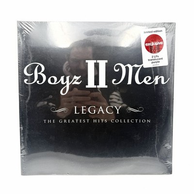 NEW BOYZ II MEN - LEGACY Vinyl 2-LP Motown LIMITED Purple LP Greatest Hit Sealed