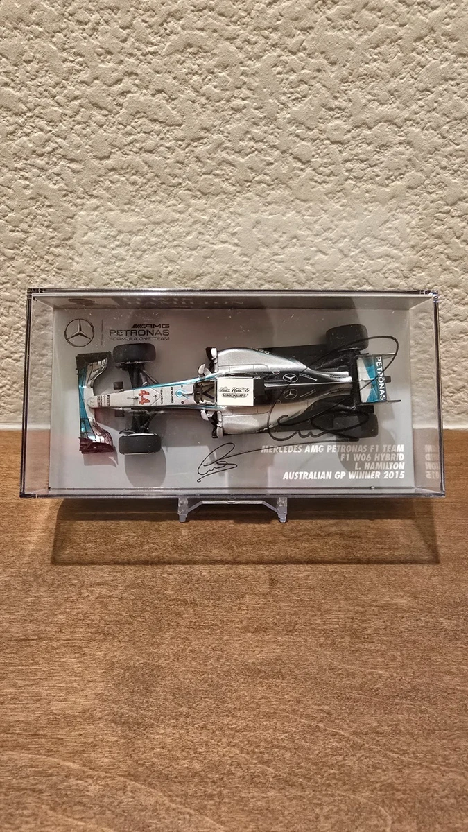 Miniature Spark 1/43 Mercedes AMG F1 - Hamilton Vainqueur GP Australie 2015 - Neuve