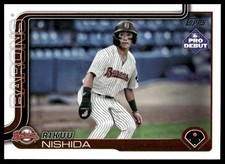 2025 Topps Pro Debut #PD-86 Rikuu Nishida