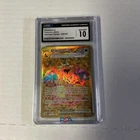 2023 Pokemon OBF Charizard ex 228/197 Hyper Rare Gold CGC 10 Gem Mint