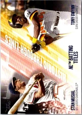 2019 Topps Historic Through-Lines Tony Gwynn/Stan Musial Baseball Card