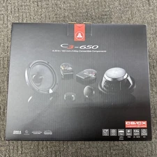 JL Audio C3-650 6.5 inch Component Speaker System - Black New Sealed