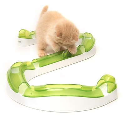 Catit Senses 2.0 Wave Circuit Interactive Cat Toy Customizable Play Track