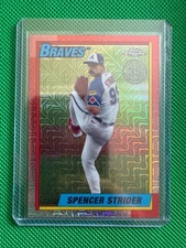 2025 Topps Series 2 - 1990 Topps Chrome Silver Pack Spencer Strider #T90C107