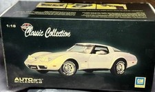 AUTOart 1:18 Corvette 25th Anniversary 1978 Model Titanium Silver Rare
