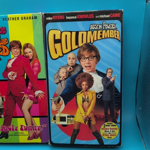 Austin Powers Trilogy Vhs Set Pre-Owned Set - Picture 4 of 9
