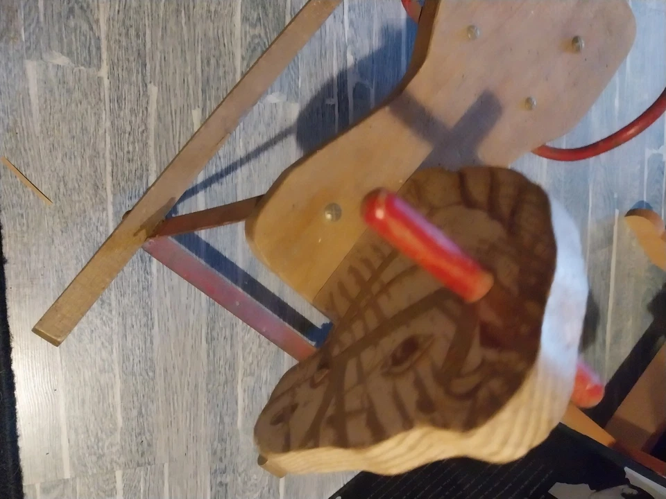 cheval à bascule ancien - Photo 3/3