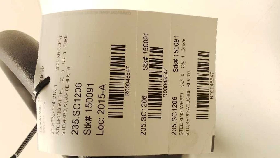 Volante 06 SCION XB PRETO - Imagem 4 de 4