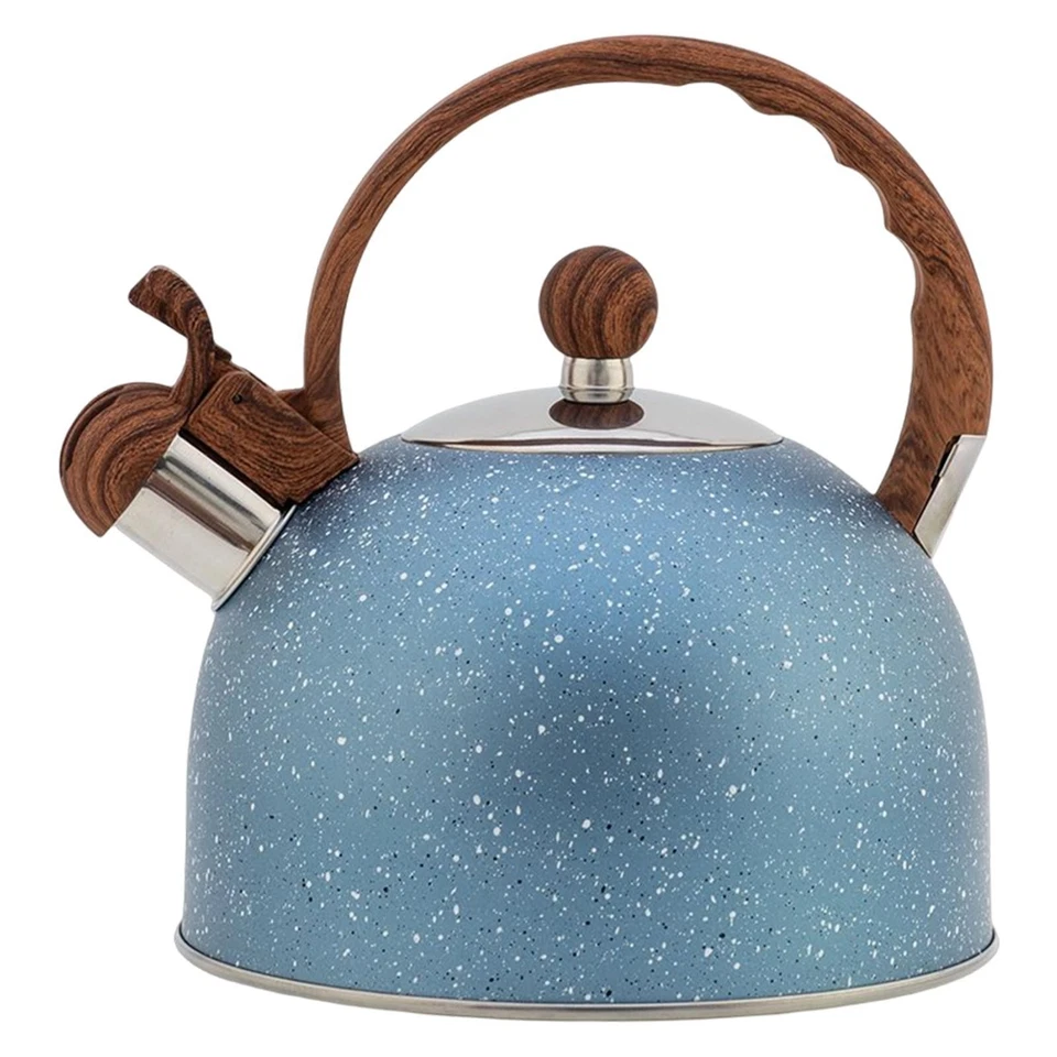 Tea Kettle 2.3 Quart / 2.5 Liter Whistling Teapot for Farmhouse Tea, Coffee, - Image 2 of 4
