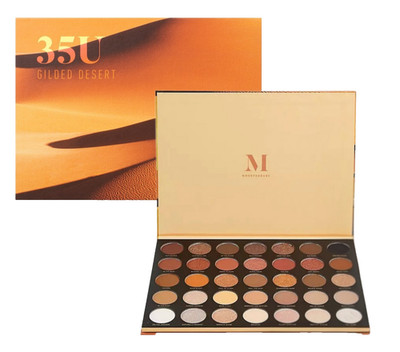 Morphe 35U Gilded Desert Artistry Eyeshadow Palette 35 Bronzed & Brilliant Shade