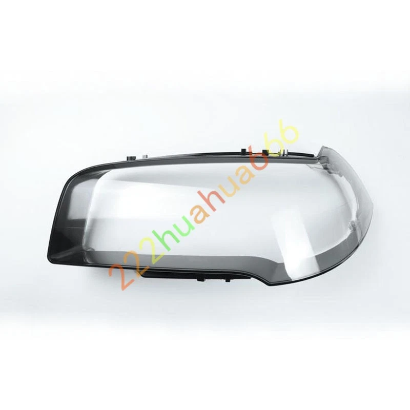 Par de cubiertas transparentes para lentes de faros + pegamento sellador para BMW X3 E83 2006-2010 Foto 3 de 4
